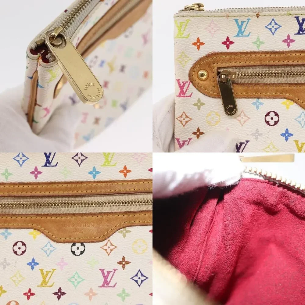 Louis Vuitton Monogram Multicolor Pochette GM Pouch White